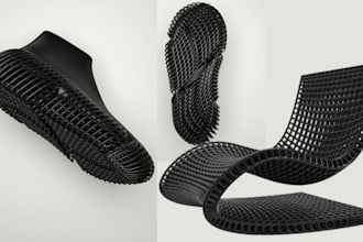 make 3d lattice model, repair or edit model, 3d print trophy model, hard surface