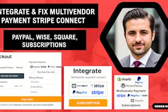 fix integrate multivendor payment square wise subscription paypal stripe connect