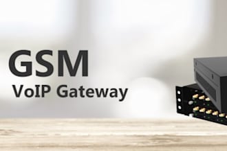 develop GSM sip gateway scripts and any automation tools with IVR, SMS and logs