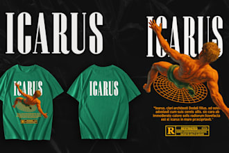 design urban art streetwear tshirt graphics typography based with illustration