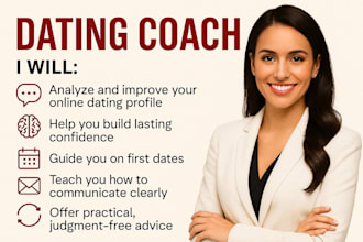 be your personal dating coach and help you build confidence