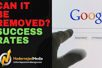 suppress negative links, false articles, mugshots, dmca from google search