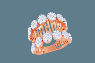 design and render custom 3d jewelry with expert cad cam nd photorealistic visual