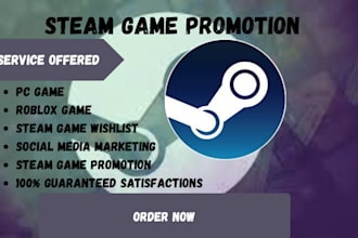 do steam game promotion, steam page, steam game promotion, steam marketing