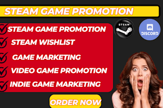 boost your steam game visibility with powerful promotion and wishlist marketing