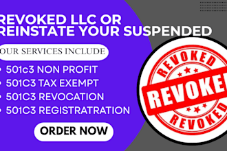 assist you in reinstating your suspended revoked llc
