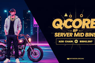 fix any qbcore bug, add custom chain, clothes, track or bike to your fivem serv