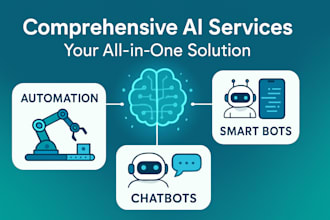 build and integrate ai solutions, chatbots, and custom ml models for your