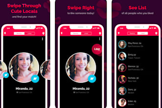 build online adult chat, hookup, dating website and app
