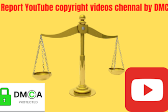 report youtube copyright videos chennal harassing videos by power of dmca
