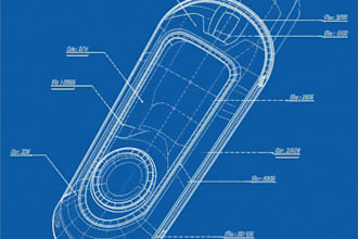 create 2d patent drawings for product registration