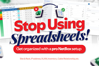 install and populate netbox for dcim and documentation