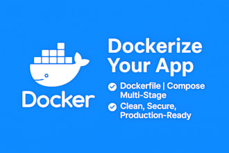 containerize your application using docker with best practices
