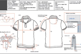 design stylish polo tech packs factory ready design polo for manufacturing specs