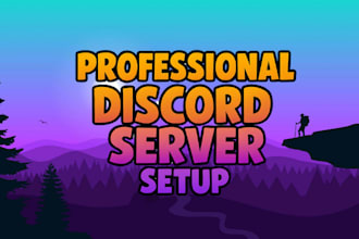 setup detailed custom discord servers for your community