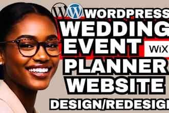 wordpress wedding planner website event planner website wedding website redesign