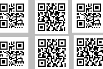 design a business card, stickers, and banners with a custom qr code for your pro
