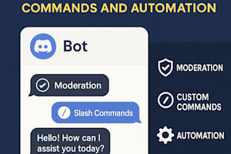 create discord bot for moderation