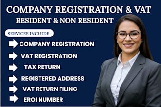 do company registration, vat in UK, germany, estonia, lithuania, poland, ireland