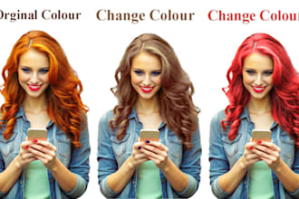 change colour of your image or any object within 4 hours perfectly
