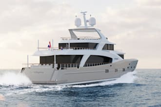 3d model 3d ship model 3d boat yatch model vessel 3d rendering hard surface