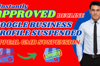 fast approve decline google my business suspended, appeal gmb suspension