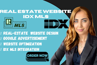 real estate website real estate idx website broker integration mls squarespace