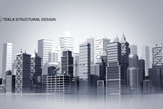 do structural steel detailing using tekla  structural