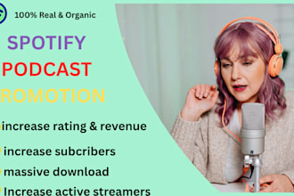 skyrocket spotify podcast promotion,apple podcast get UK,USA downloads listeners