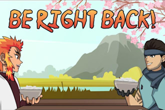 design animated stream overlay, kick, twitch overlay, stream, and vtuber