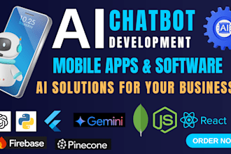 develop ai app, ai saas, ai website and prompt engineering
