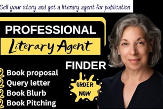 find an active literary agent for your children book, script and christian book