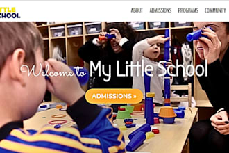 kindergarten website daycare website design and redesign kindergarten website