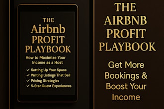 share my airbnb profit ebook to help you get more bookings