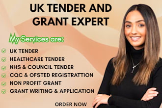 win your UK tender, healthcare, grant, nhs bid, ofsted, and cqc registration