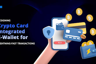 build custom fintech website, secure, crypto exchange wallet web3 integration