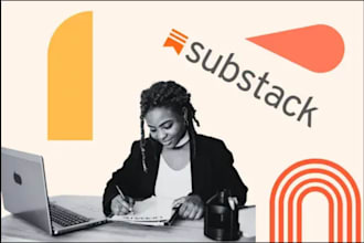 setup your substack account substack post substack promotion newsletter template