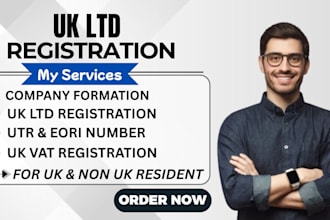 do uk ltd company registration, vat registration, utr, eori, hmrc