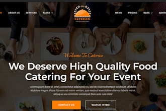 generate catering event leads servers lead design catering event booking website
