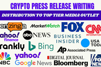 do crypto press release writing crypto press release distribution press release