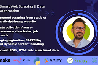 collect leads and business data via scraping and google maps