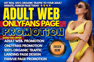 do adult web promotion, adult shopify store, onlyfan page promotion patreon page