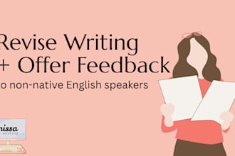 revise written content for nonnative english speakers