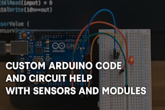 help you with arduino programming and projects