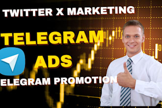 twitter x marketing, telegram ads solana memecoin hit 30m mc telegram promotion