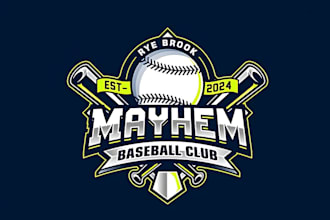 design modern baseball, basketball, soccer, hockey and any sports logo
