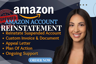 do amazon account reinstatement, appeal letter and poa