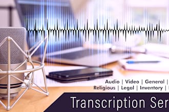 transcribe audio or video to text accurately