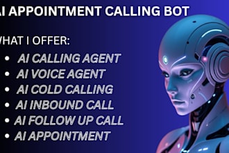 build an ai voice agent, cold calling bot, voice caller and appointment setter