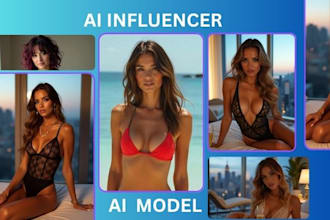 create realistic ai influencer ai model for instagram onlyfans fanvue